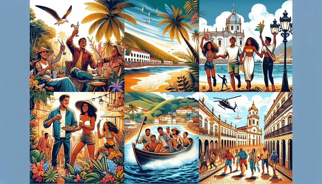 As Melhores Cidades do Brasil para um Final de Semana de Comemoração com Amigos