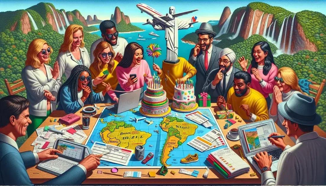 Como Planejar uma Viagem Surpresa de Aniversário no Brasil?