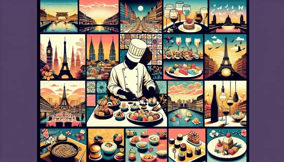 Destinos Gastronômicos para Comemorar com Jantares Memoráveis