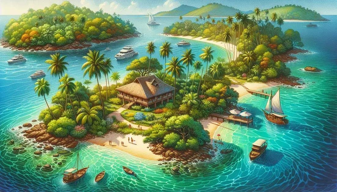 Ilhas Privadas no Brasil para uma Viagem de Bodas Excepcional