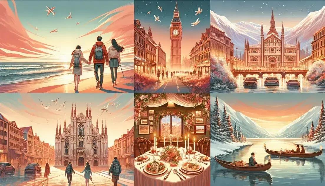 Viagens para o Primeiro Aniversário de Casamento: Onde Criar Novas Memórias?